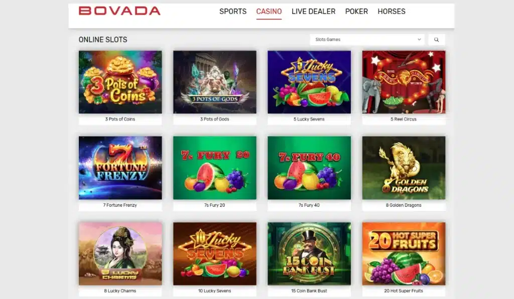 Bovada Casino Review