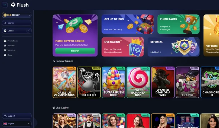 Review of FLUSH Casino