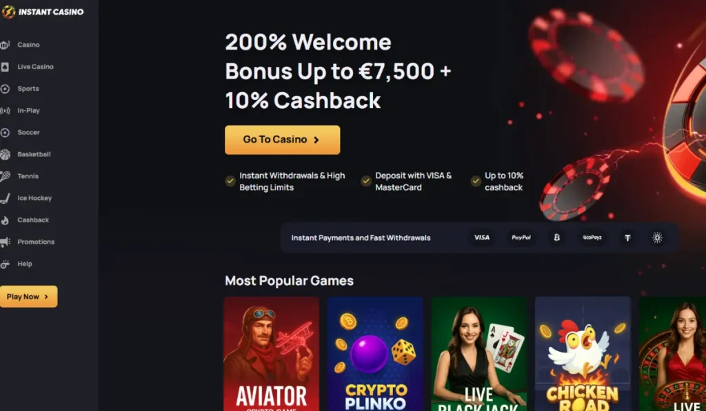 Instant Casino Review