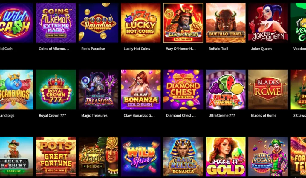 MIRAX Casino Games